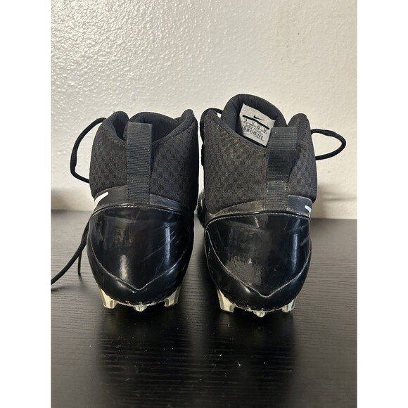 Nike Force Savage Elite TD Football Cleats Shoes Men\'s Black 880144-010 Sz 12